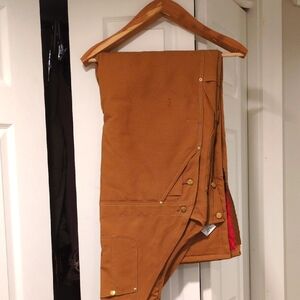 EUC Carhartt Brown Insulated Cargo Pants 44x30